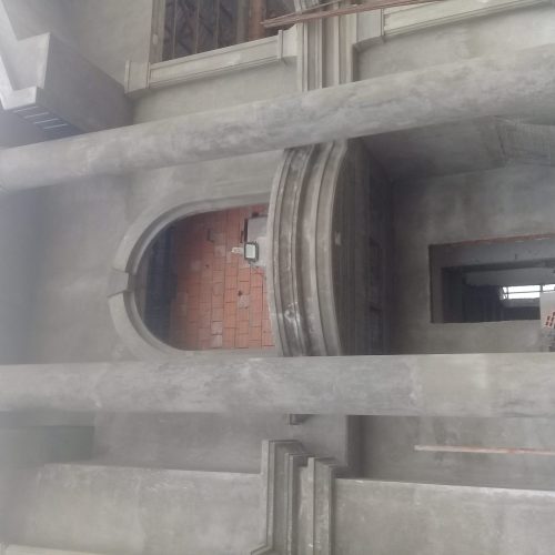 اجرای نمای سیمانی