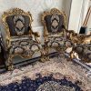 مبلمان 10 نفره همراه شزلون و ناهارخوری 8 نفره و ویترین