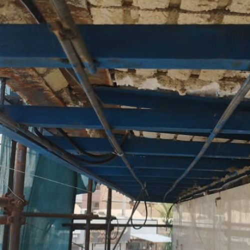 ضد زنگ شاسی نما والپست و نصب رابیتس با پمپ رنگ و بهترین کیفیت کاری