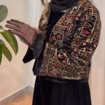 کت سوزندوزی مخمل هندی