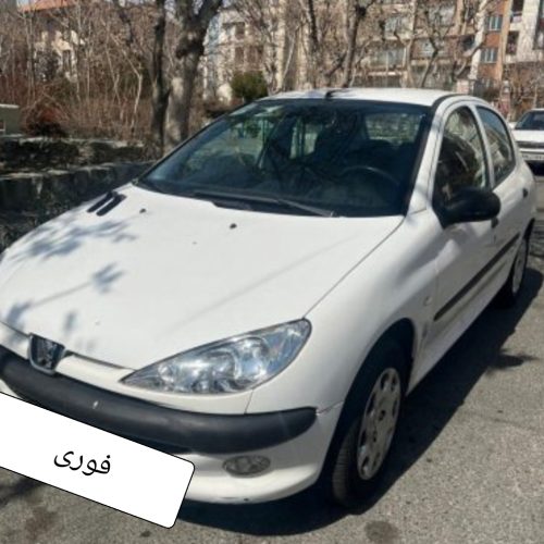 پژو 206سفید