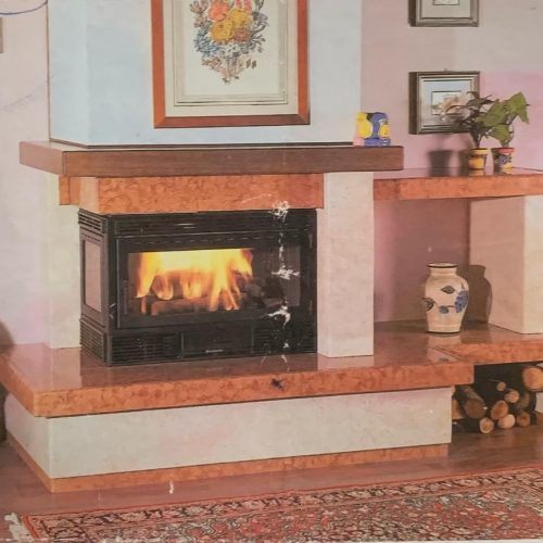 باربیکیوآتشکده شومینه های هیزمی آجری وسنگی اجرنماداخلی