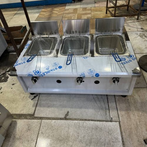 سرخ کن تک لگن دو لگن سه لگن تمام استیل