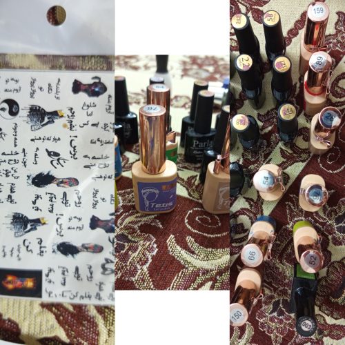 وسایل کاشت ناخن حراج
