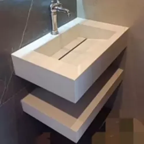 تزئینات روشویی سرامیکی وسنگی