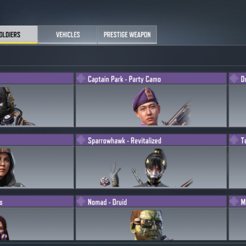 اکانت عالی و گان لجند دار