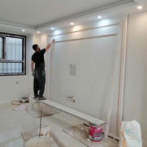 گچکار.سفیدکار.لکه گیری.گچ کاری