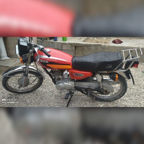 موتور سیکلت مدل 89 پلاک ملی