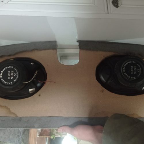 زاپاس پراید، تخته باند همراه با باند، پشت گردنی صندلی