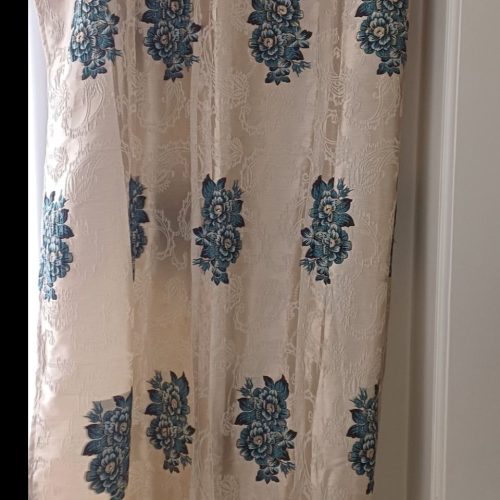 پرده طرح برجسته