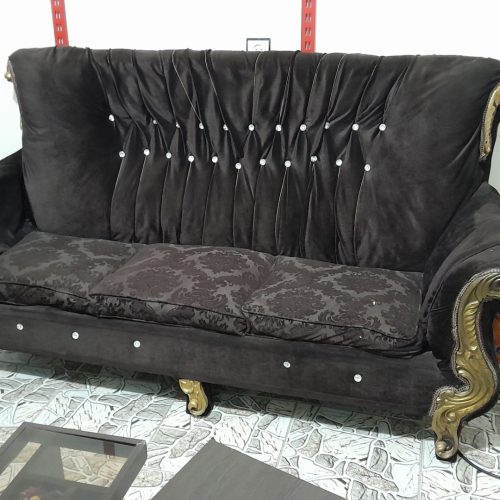 مبل هفت نفره رنگ قهوه ای(موکا)