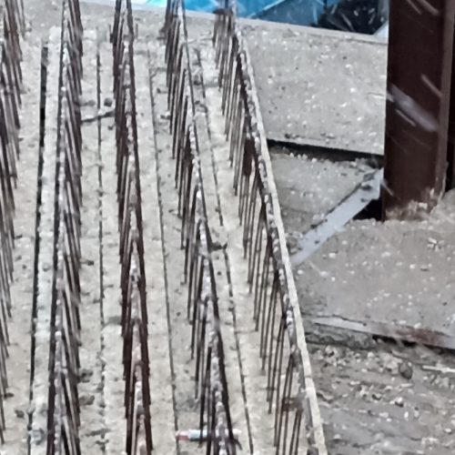 10 عدد تیرچه صنعتی به طول 6/5 متر