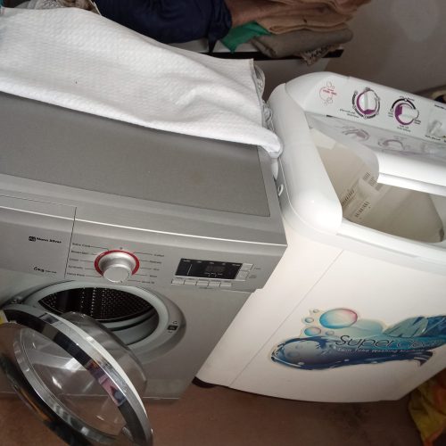 2ماشین لباسشویی: اسنوا 6 کیلو درحدنو / لباسشویی دو قلو