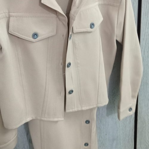 سرافان و کت همراه با شال و کیف