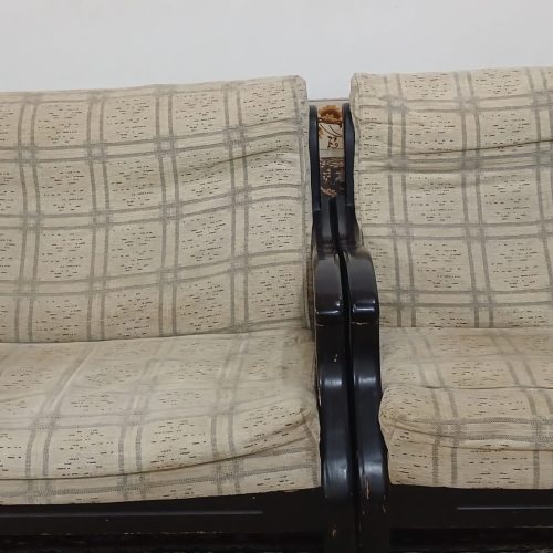 مبل راحتی هفت نفره سالم بدون پارگی وخرابی