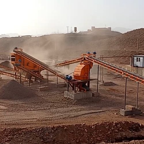نصب و راهاندازی دستگاه سنگ شکن