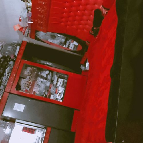 تخت خواب تاج دار 2 نفره دست دوم