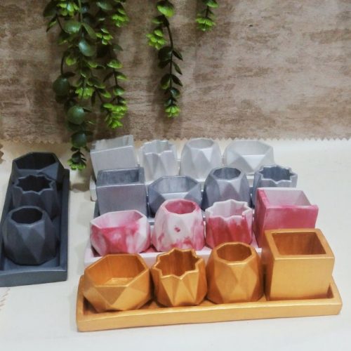 مجسمه.شمع.اکسسوری سنگی.گلدان.سینی و…