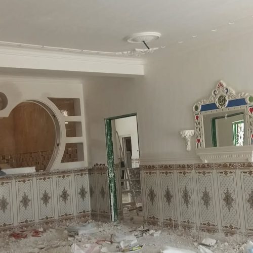 انواع گچکاری تمام نوع لکه کاری ونصف گل نور مخفی اوپن طرح های جدید