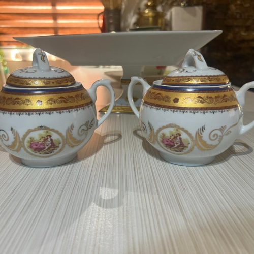 ظرف شیرینی و قندون خوری لیلی و مجنون لردشید