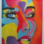 تابلو نقاشی (گچ پاستل)