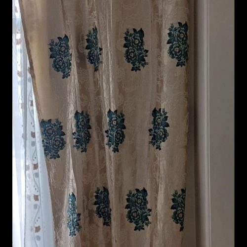 پرده طرح برجسته