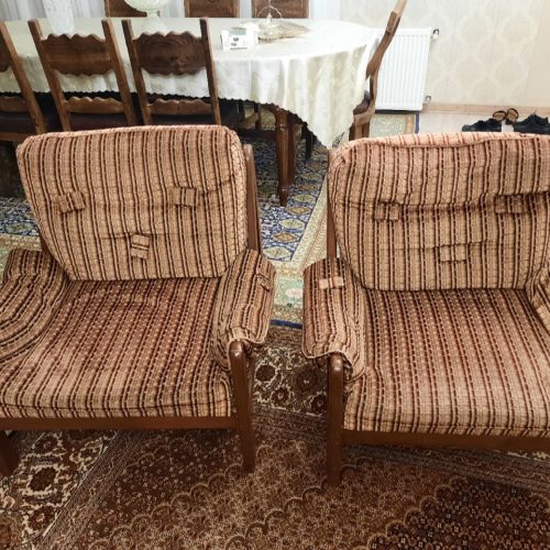 مبل راحتی چوبی