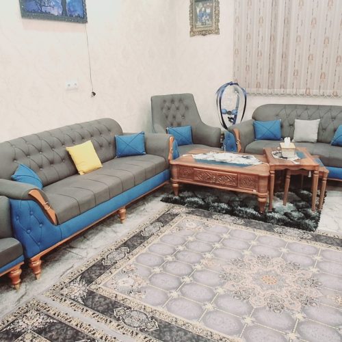 یک دست مبل هفت نفره نو