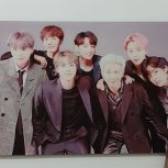 تابلو گروه محبوب و پرطرفدارBTS