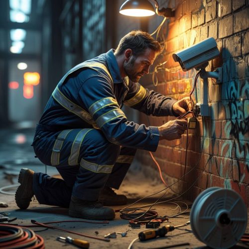 برقکاری، دوربین، دزدگیر