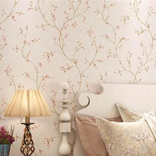 نصب کاغذ دیواری .