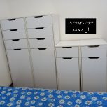 کمد کشودار وطبقه دار در دوسایز. 4 عدد