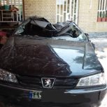 تصادفی پژو پارس ال ایکس مدل 1385