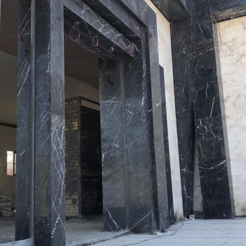 نماکار اجرای نمای ساختمان آجر و سنگ