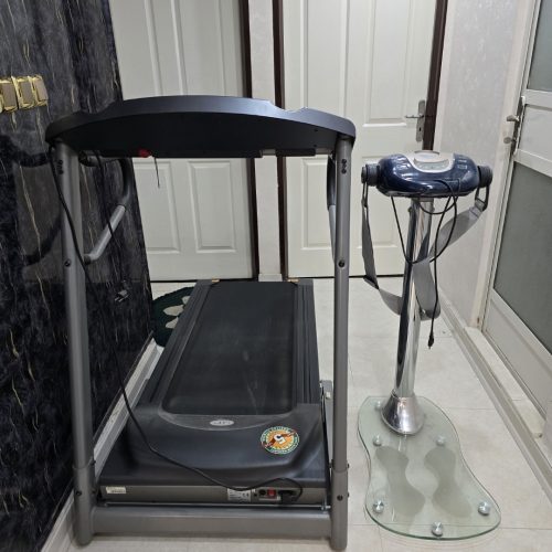 تردمیل و ویبره ی شکم و پهلو که زیاد استفاده نشدن و همیشه خواب بودن تو خونه.