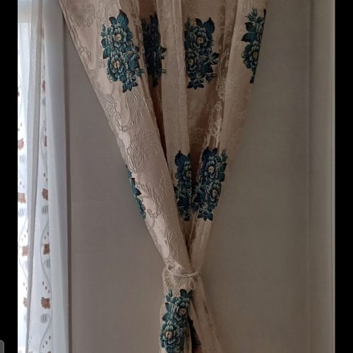 پرده طرح برجسته