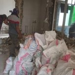 . حمل نخاله و مصالح ساختمانی