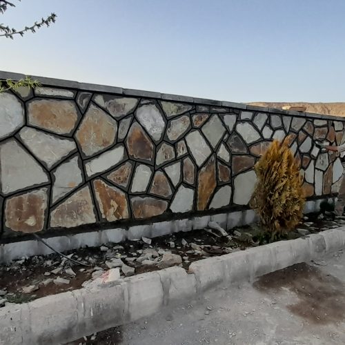 اجرای سنگ  فرش  نمای  ساختمان  و  ‌‌‌