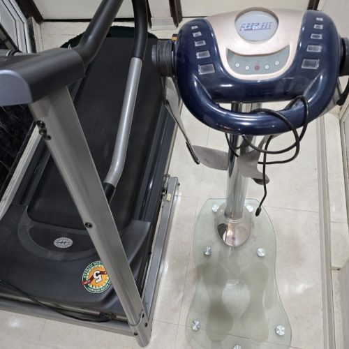 تردمیل و ویبره ی شکم و پهلو که زیاد استفاده نشدن و همیشه خواب بودن تو خونه.