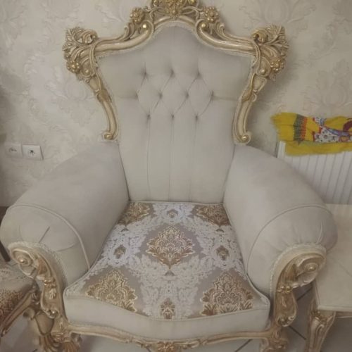 مبل سلطنتی هفت نفره  در حد نو