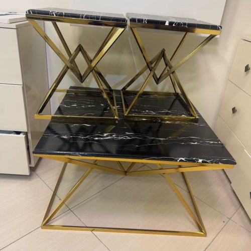 فایل دکوری و میز جلو مبلی و دوعدد کنار مبلی ست