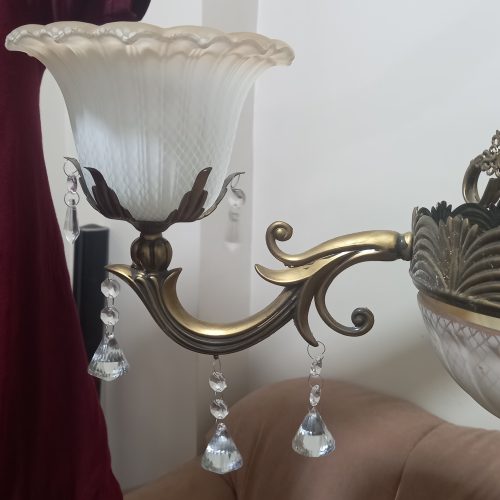 لوستر طرح برنجی فرفوژه