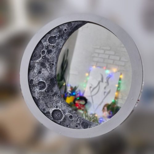 تابلو برجسته ماه و آینه