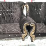 مبل هفت نفره رنگ قهوه ای(موکا)