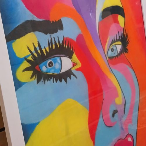 تابلو نقاشی (گچ پاستل)