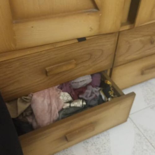 کمد لباس تمام چوب روستیک