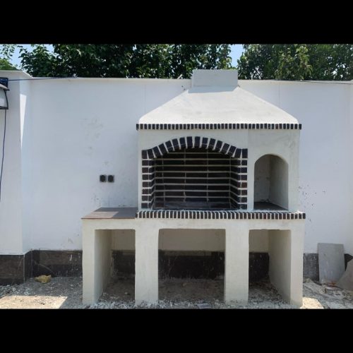 باربیکیوآتشکده شومینه های هیزمی آجری وسنگی اجرنماداخلی