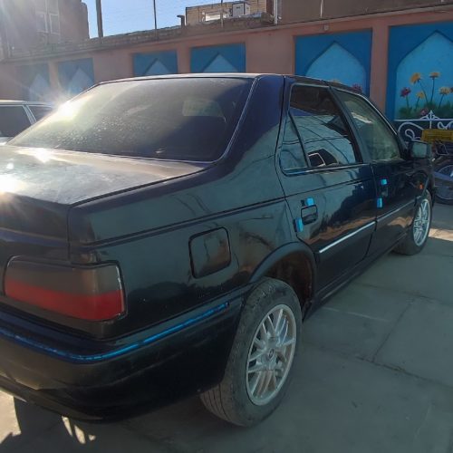 پژو پارس مشکی مدل 81