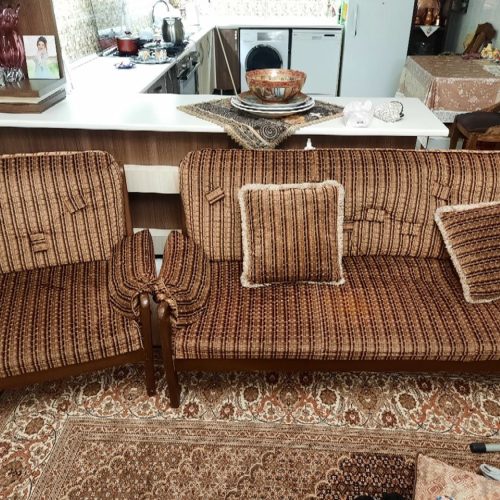 مبل راحتی چوبی