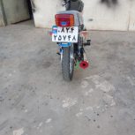 موتور سیکلت پیشتاز 125 مدل 95پلاک جدید 824